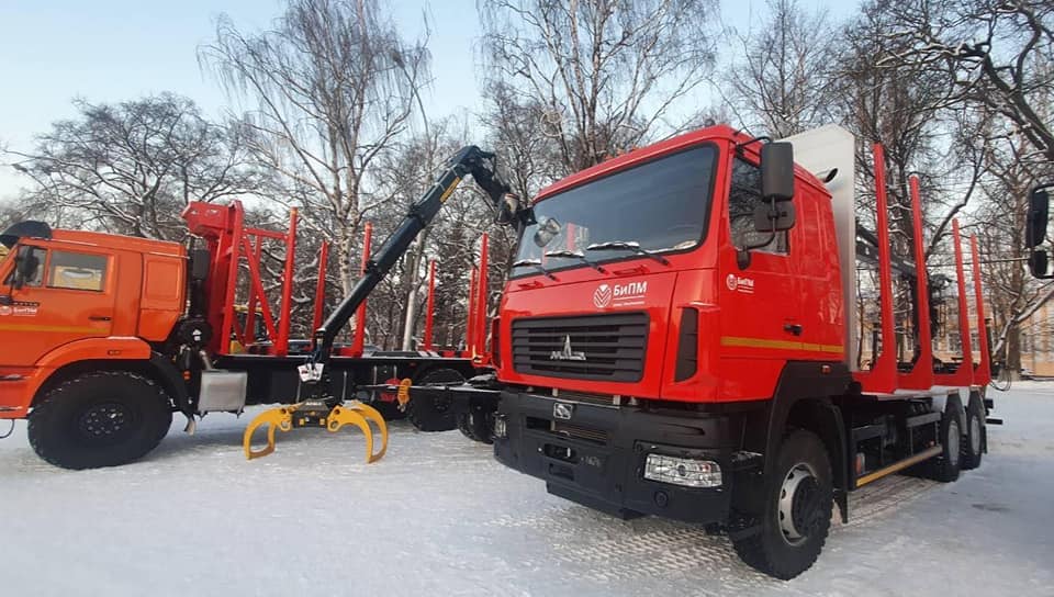 МАЗ НА ВЫСТАВКЕ "РОССИЙСКИЙ ЛЕС-2021"