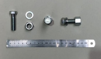 Болт М12х1,25-6х50+гайкой+гровер Болт М12х1,25-6х50+гайкой+гровер