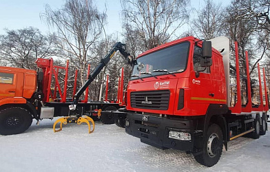 МАЗ НА ВЫСТАВКЕ "РОССИЙСКИЙ ЛЕС-2021"