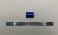 Патрубок теплообменника 4-х слойный ЯМЗ-650,651 (25x50 d=25 mm) (СИЛИКОН)